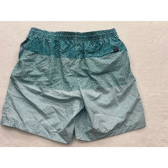 Chubbies The Whale Sharks 7" Classic Swim Trunks Stripe Spots Drawstring Blue XL - Picture 6 of 6